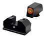 F8 Tritium Night Sights  orange for Walther