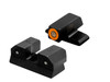 R3D Tritium Night Sights  orange for Springfield