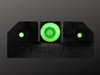 R3D Tritium Night Sights low light green for Mossberg R3D Tritium Night Sights low light green for Mossberg