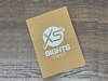 XS logoed pocket notebook