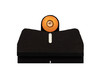 DXW2 Glock suppressor sights for MOS pistols orange sight picture
