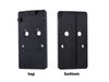 Glock MOS optic plate fits RMR footprint front and back