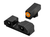best ruger night sights, r3d 2.0 orange, tritium, bright light