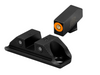 glock COA night sights, r3d 2.0 orange, tritium, bright light