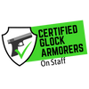 certified Glock armorers on staff