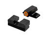 Minimalist Sig P365 sights orange