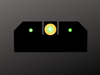 R3D Walther PDP sights orange low light