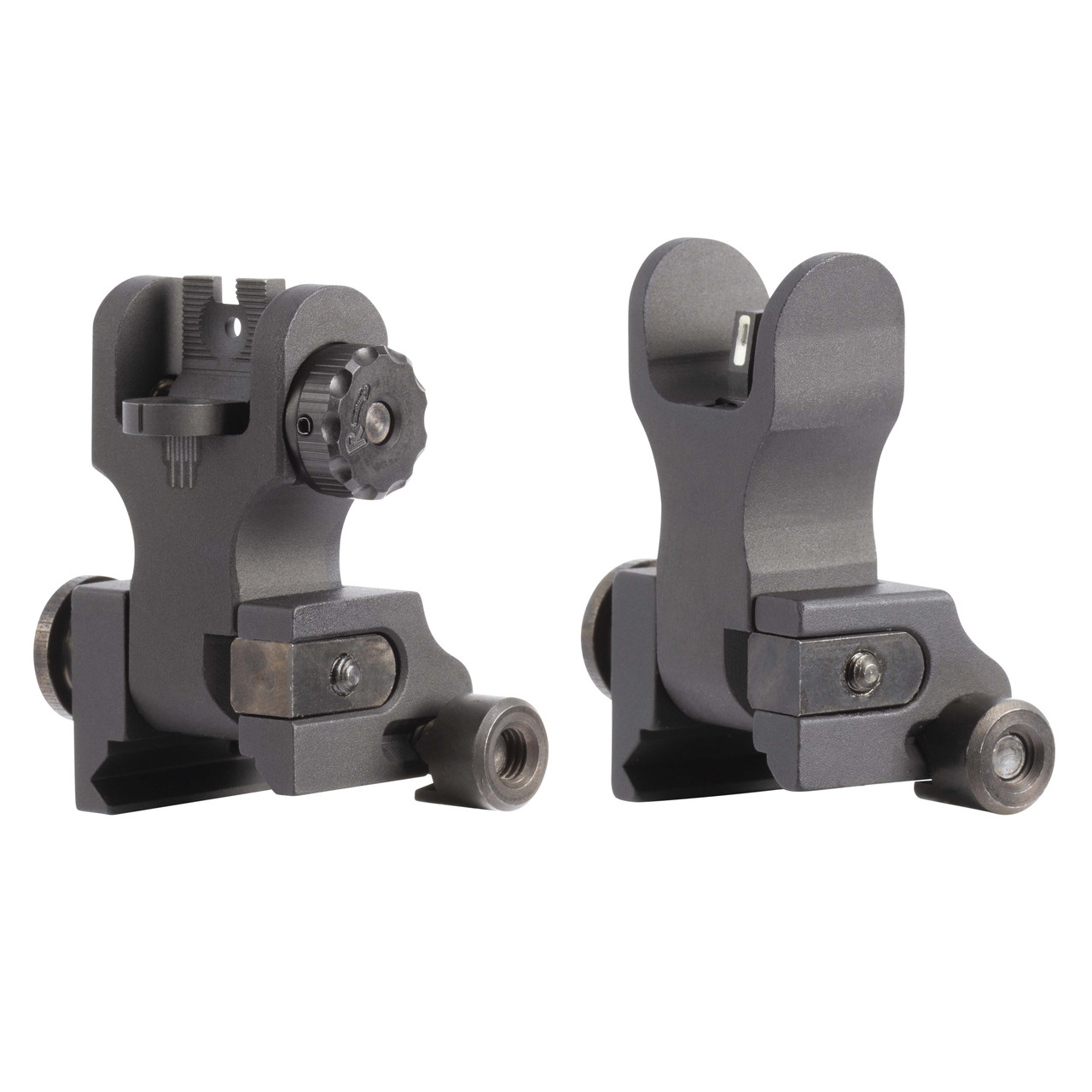 AR-15 Tritium Flip-up Backup Iron Sights (BUIS)