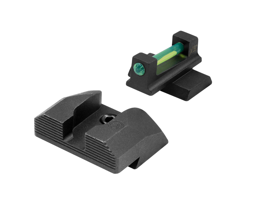 Fiber optic sight upgrade example from SHOT Show 2026