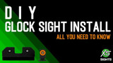 How to Install Glock Sights with Sight Pusher Tool or File to Fit