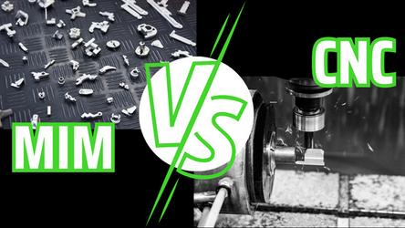 Metal Injection Molding (MIM) VS. CNC Machining 