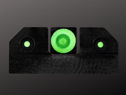 R3D Tritium Night Sights low light green for FN