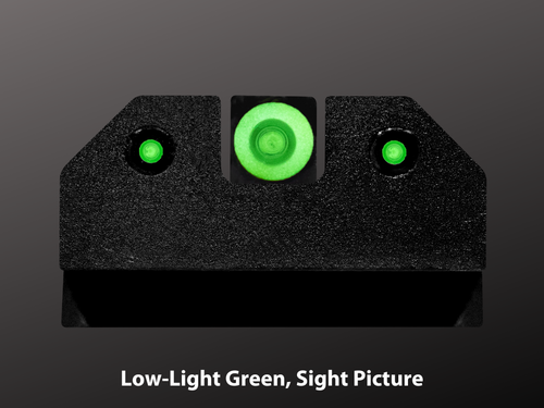 Smith and Wesson M&P Optics Ready green low light