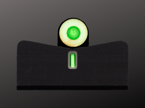 DXT2 Tritium Night Sights orange for FN 509 in low light