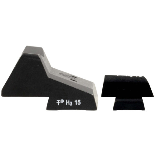DXT Standard Dot Night Sights for Smith & Wesson Chief Special side DXT Standard Dot Night Sights for Smith & Wesson Chief Special side