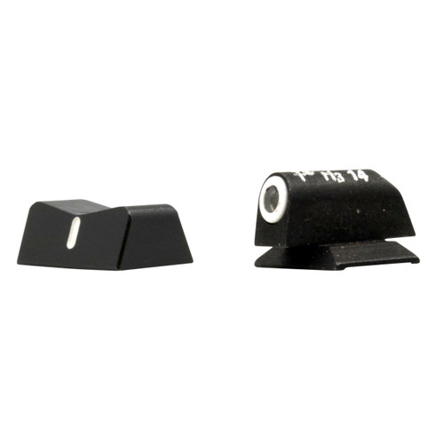 DXW Standard Dot Night Sights for Walther PPS, PPS M2 9 and 40 (Not Compatible with CCP) angle