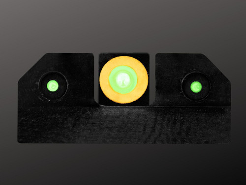 R3D Tritium Night Sights low light orange for Mossberg