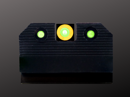 glock night sights, R3D 2.0 orange, tritium, low light, suppressor height glock night sights, R3D 2.0 orange, tritium, low light, suppressor height