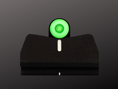 DXW2 Tritium Night Sights yellow for  Taurus G3C suppressor height low light