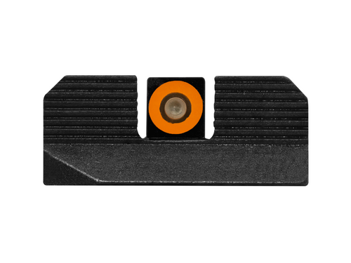 Minimalist Tritium Night Sights Orange sight picture Minimalist Tritium Night Sights Orange sight picture
