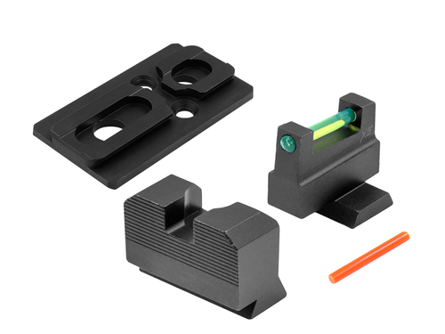 S&W M&P 2.0 OR ACRO with Fiber Optic Sights