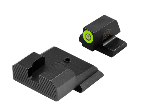 S&W Minimalist sights for M&P Shield X in green