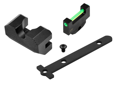 S&W fiber optic with fixed rear for k & l frame revolvers kit includes