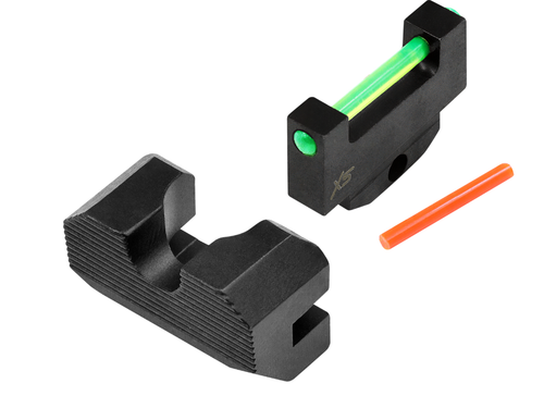 S&W fiber optic with fixed rear for k & l frame revolvers