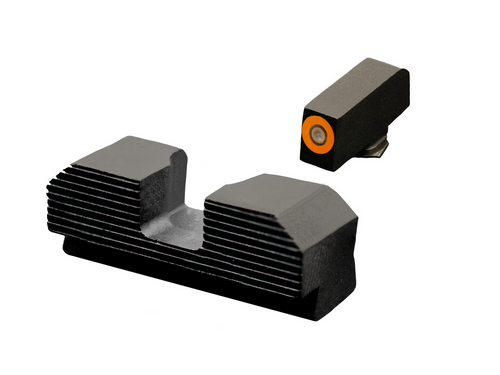 Minimalist Glock Night Sights Orange