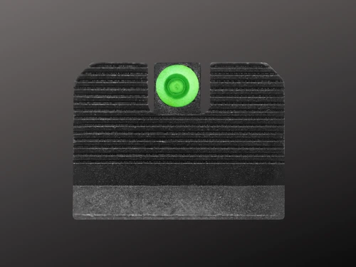 Minimalist Suppressor height Sig P320 sights green