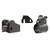 Winged Ghost Ring and Banded Standard Dot Tritium front  for Mossberg 500, 590, Standard barrel