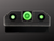 R3D 2.0 Springfield SA-35 sights green low light