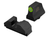 Minimalist Glock Night Sights Green