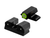 R3D Sig Sauer sights green