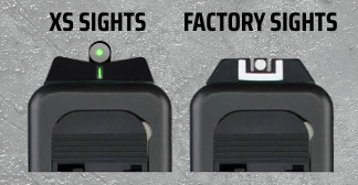 INCREASED SIGHT ACQUISITION VS. FACTORY SIGHTS