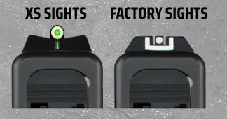 INCREASED SIGHT ACQUISITION VS. FACTORY SIGHTS