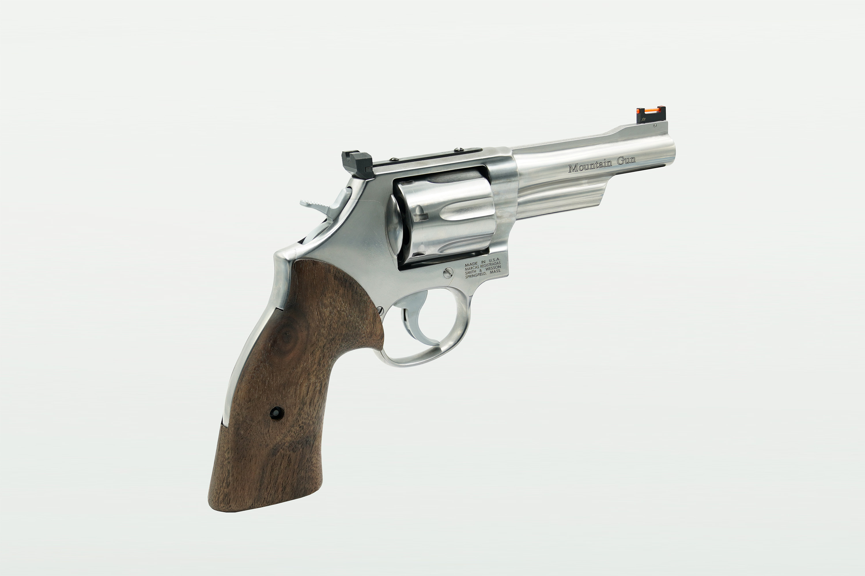 Orange fiber on Mountain Gun