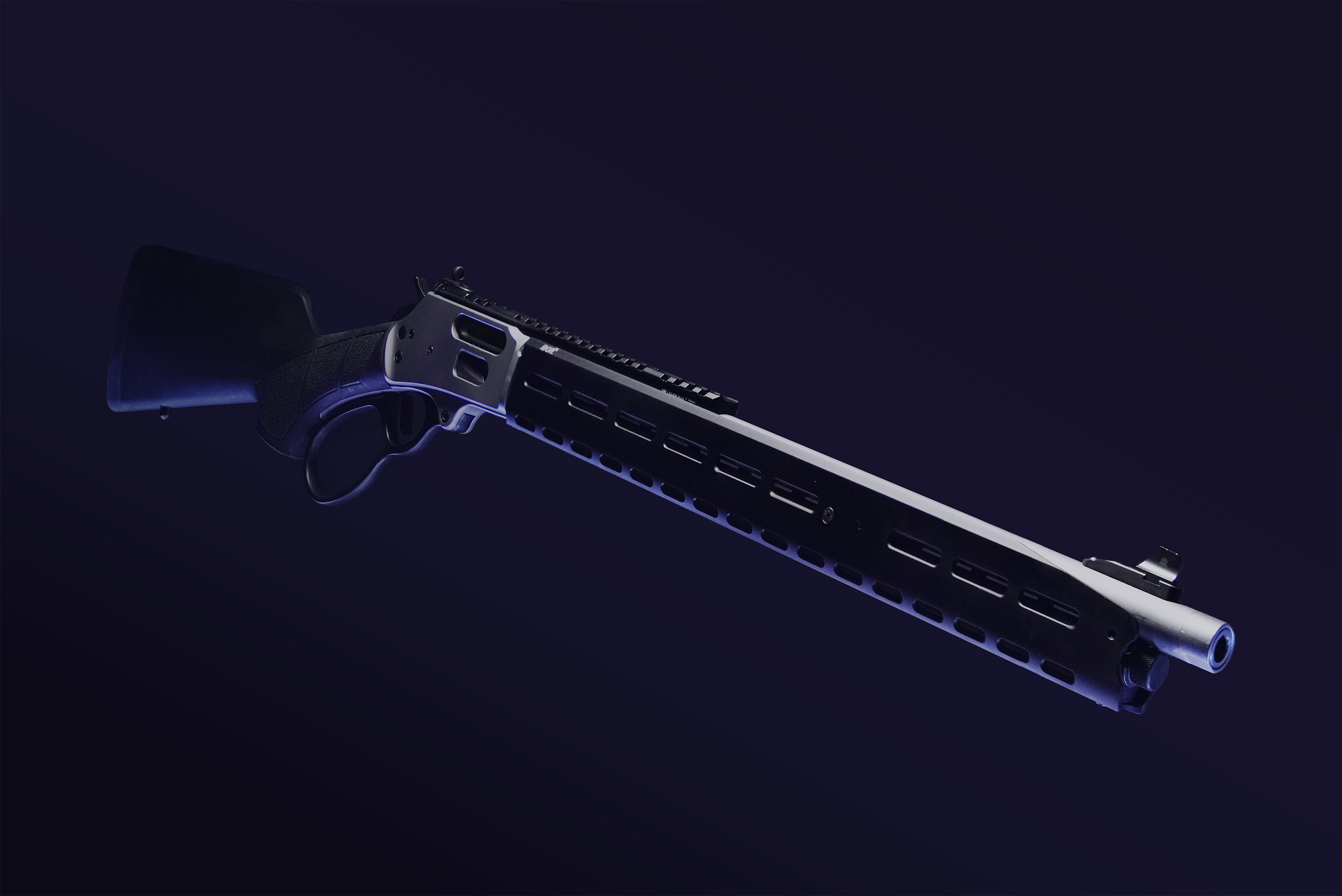 S&W 1854 Lever Rail & Ghost Ring sights