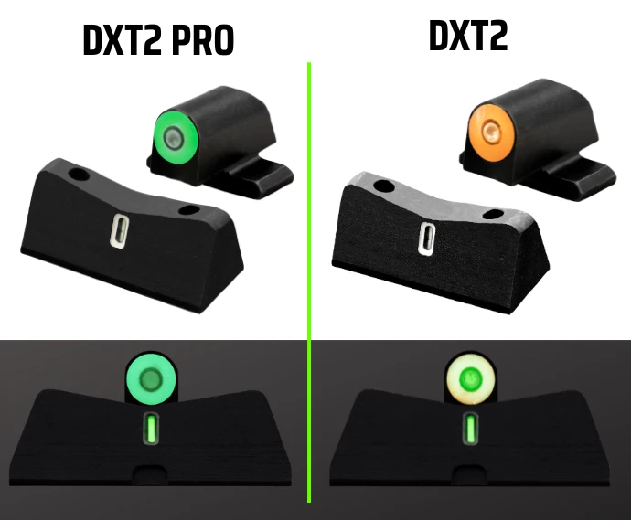 Sig sauer big dot sight comparisons