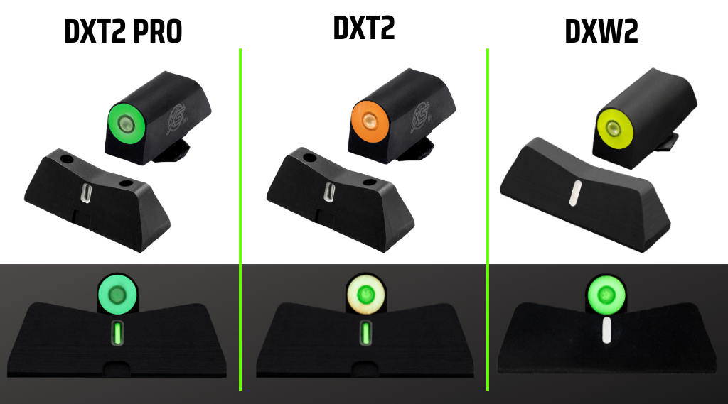 Walther PDP & CCP M2 sight comparisons