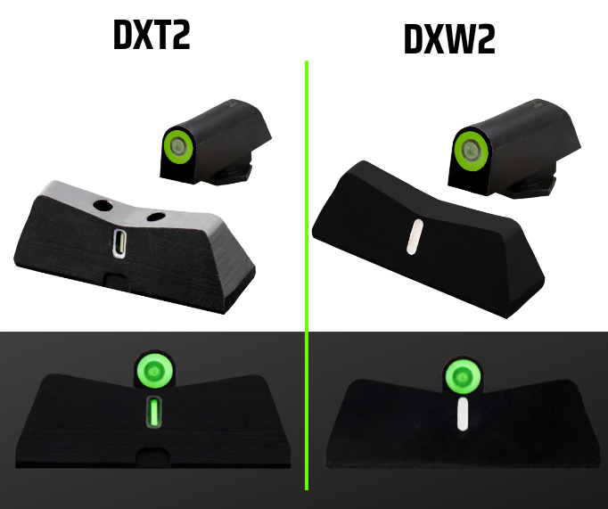 Walther PDP & CCP M2 sight comparisons