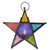 Star Rainbow Tealight Lantern