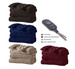 Sunbeam Microplush Electric Heated Warming Throw Blanket TB16