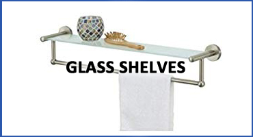 Bathroom Glass Shelves