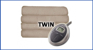 Electric Heated Twin Blankets