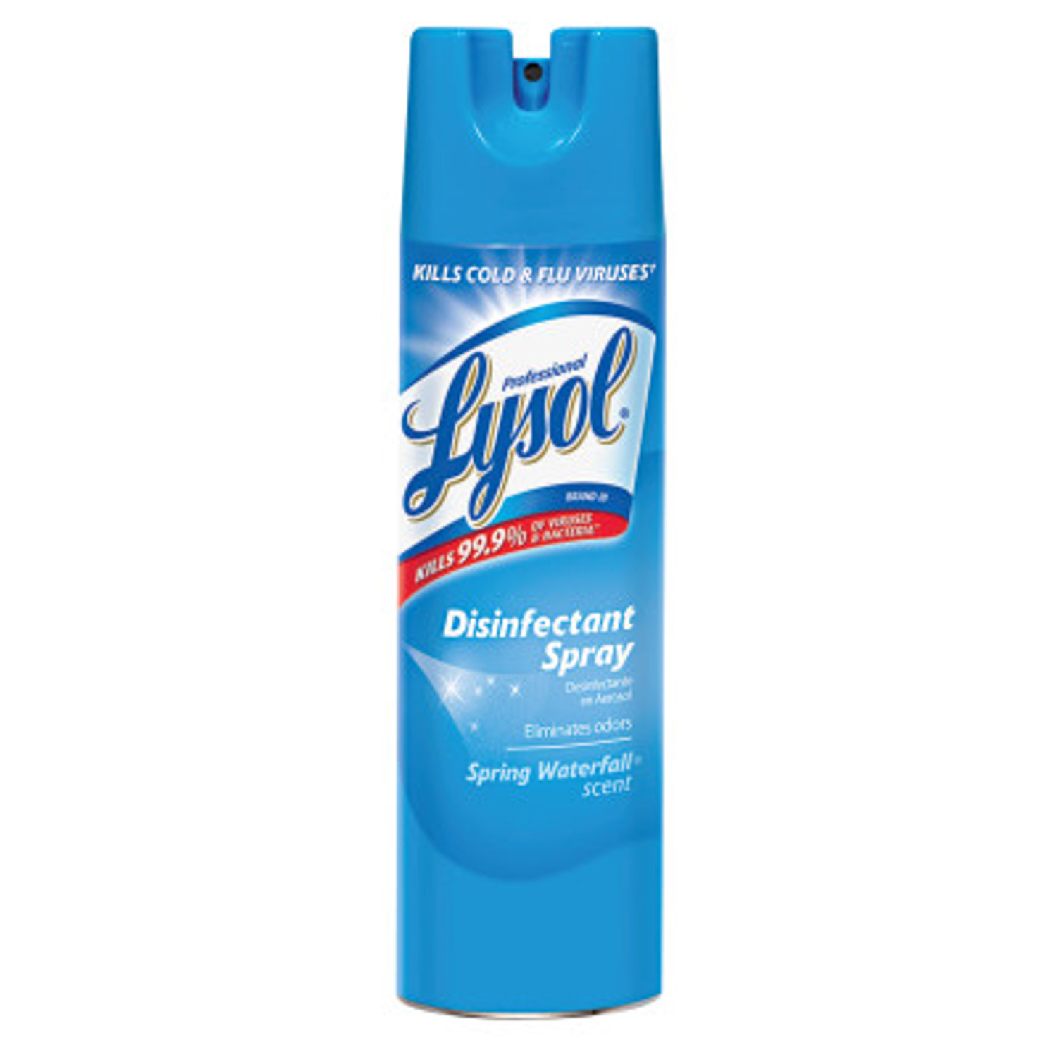 Professional Lysol Disinfectant Spray Spring Waterfall 19 Oz Aerosol Can 12 Ctea 0495