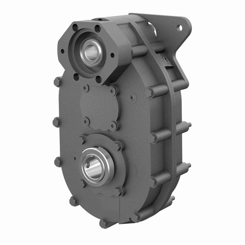 Hub City Cast Iron Parallel Shaft Drive - 83LH 8.14/1 S A2 1.438 .625 DIA - 3/16 X 3/32 KW
