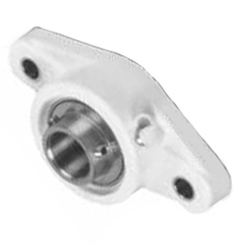 Hub City FB260CTW X 1-1/2 FLG BLK BALL BEARING ; 1-1/2" BORE 2 BOLT THERMOPLASTIC HOUSING