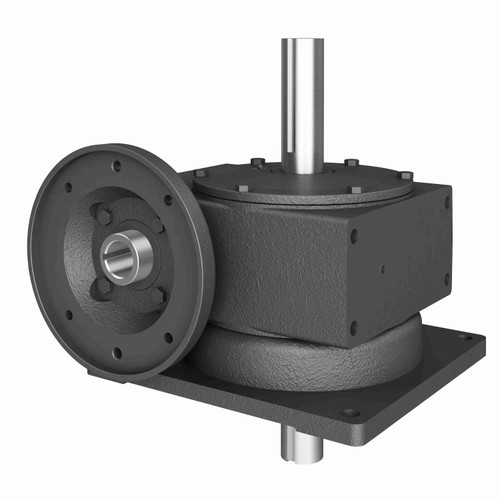 Hub City Cast Iron Single-Reduction Worm Reducer - 450V 60/1 AL WR 213TC