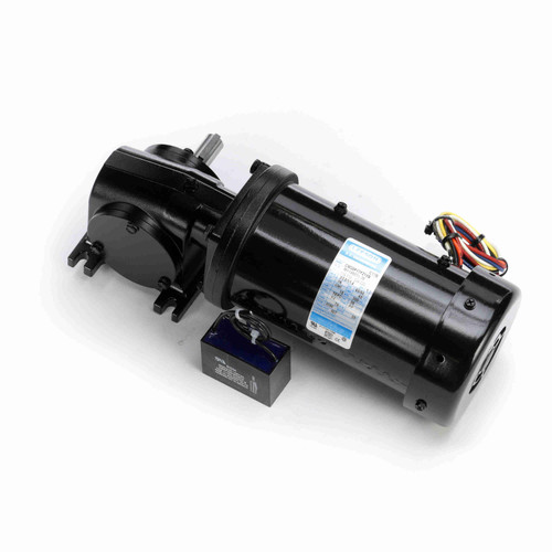 Leeson 0.16 HP AC Gearmotor, 1 phase, 83 RPM, 110 V, 38 Frame, TEFC - M1145039.00